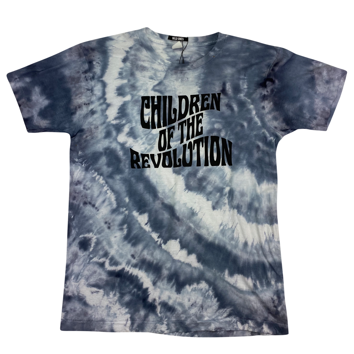 Children of the Revolution Tie Dye T-shirt in Black - Wild Ones