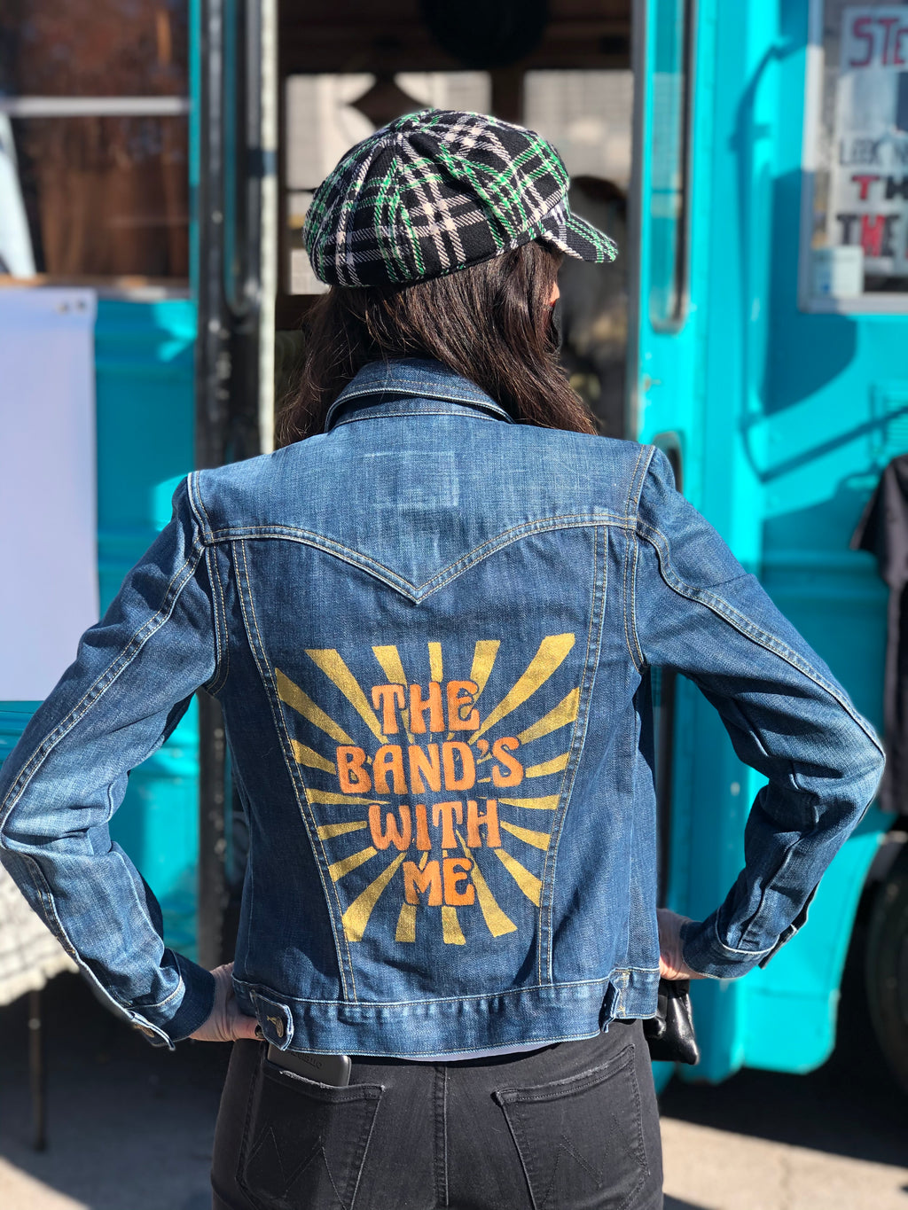 The Band's With Me Denim Jacket - Wild Ones
